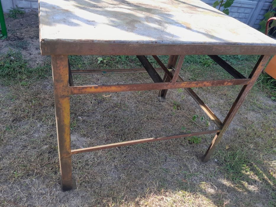 Stół warsztatowy solidny PRL