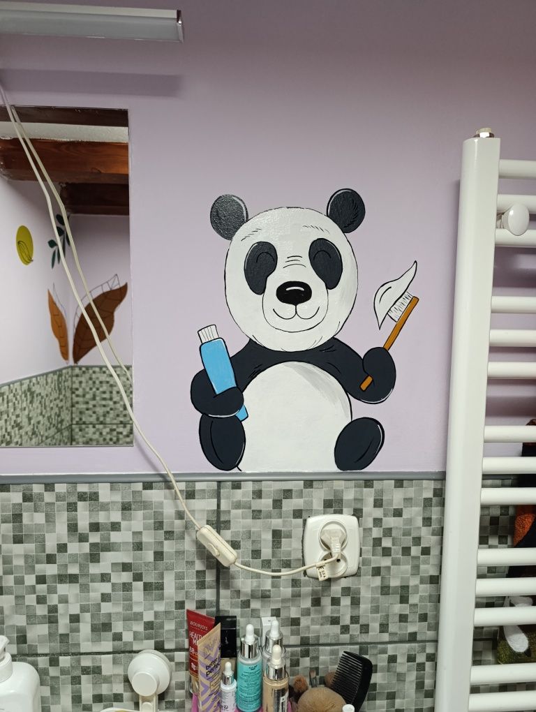 Artystyczne malowanie ścian