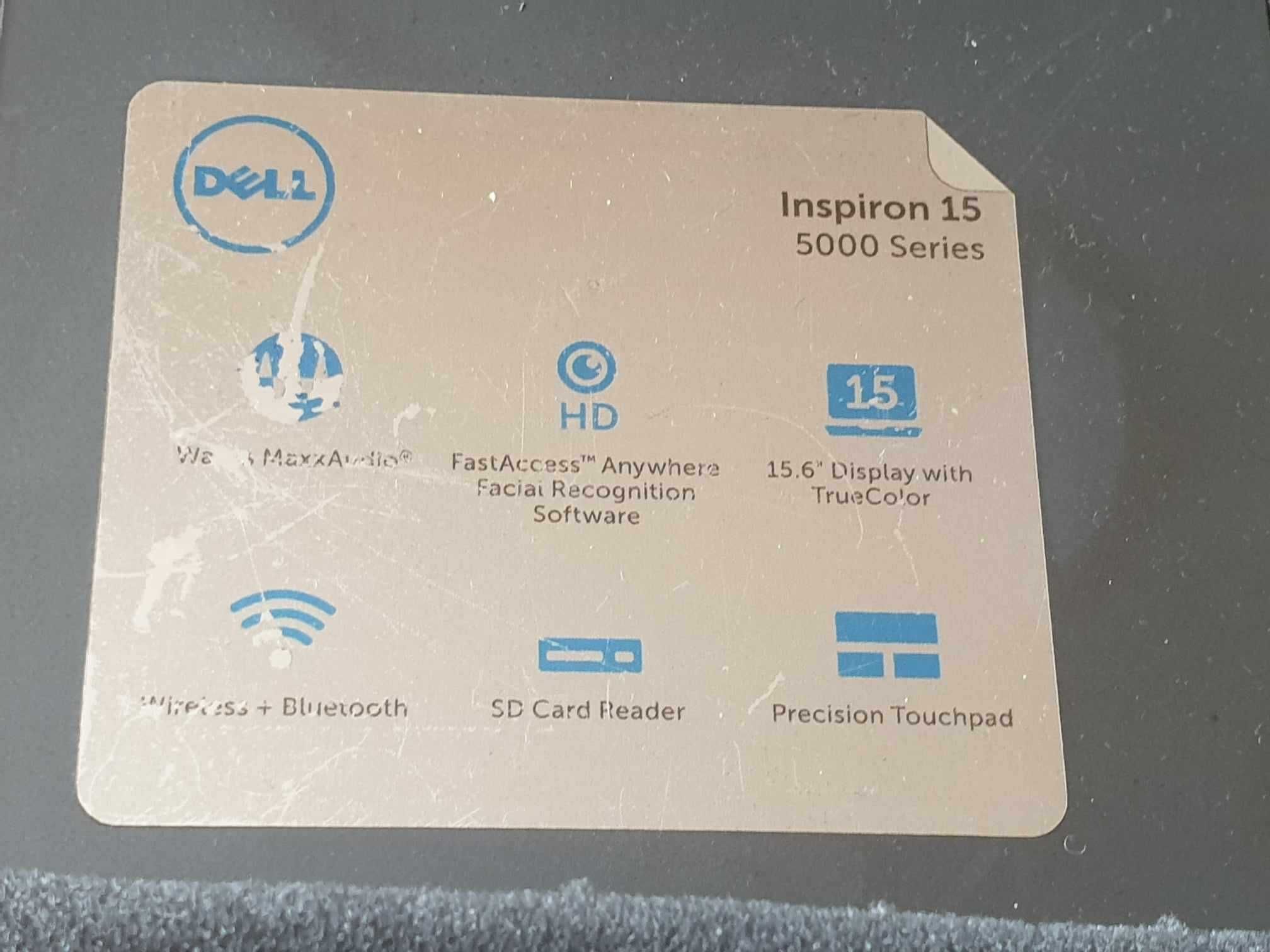 Laptop DELL I7 dodatek oryginalny system windows