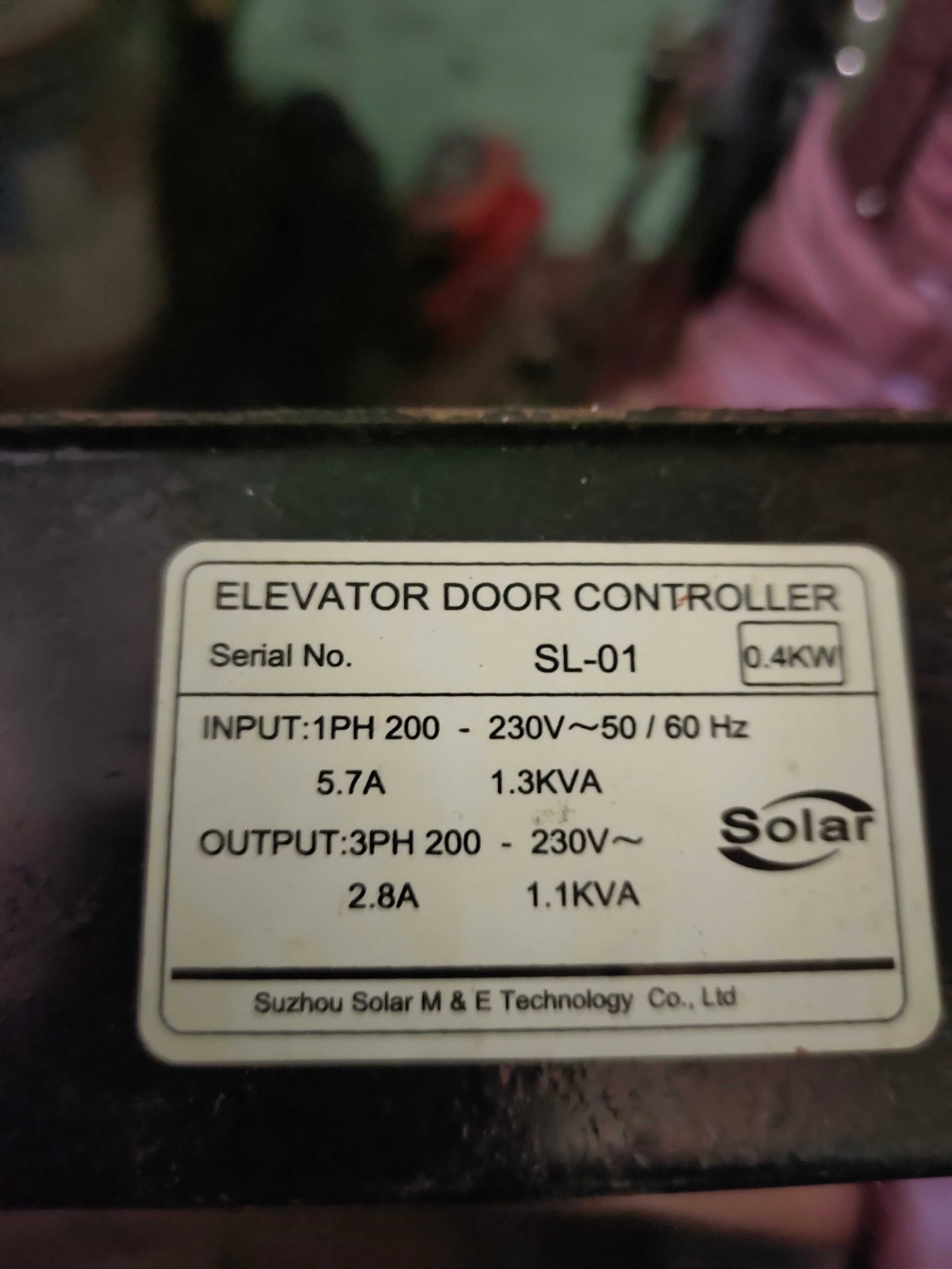 elevator door controler