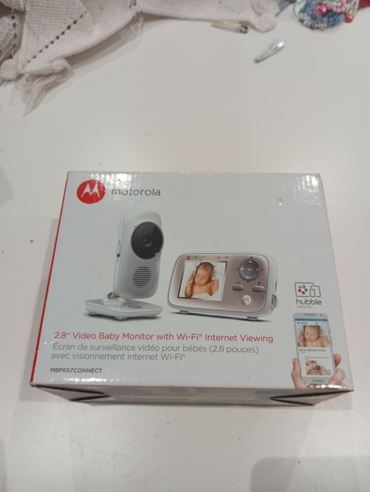 Vídeo baby monitor with wi-fi