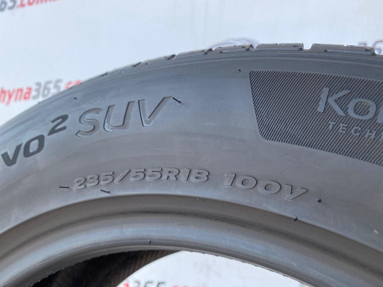 шини бу літо 235/55 r18 hankook ventus s1 evo2 suv k117a 6mm