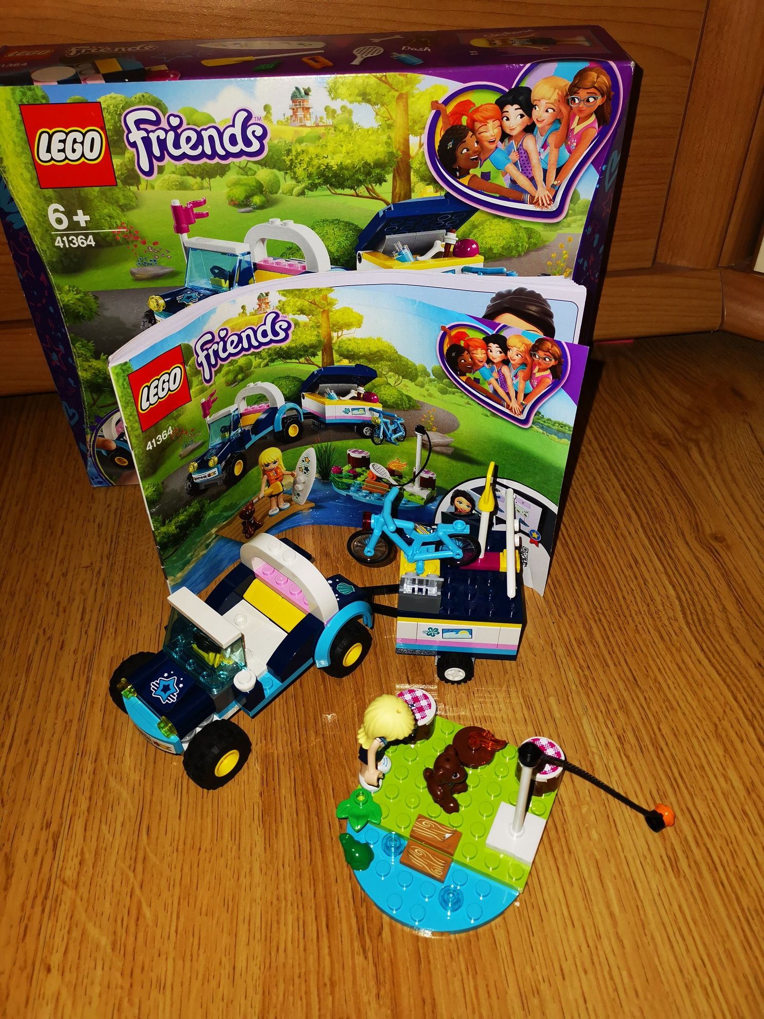 LEGO Friends 41364 Łazik z przyczepką Stephanie