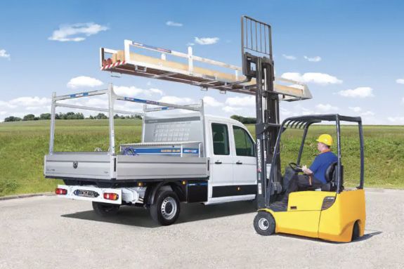 Transporter konstrukcja długich elementów 6m Bus Ducato Sprinter Craft