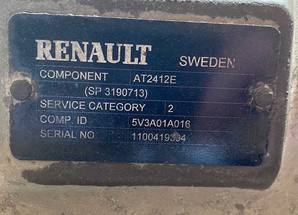 Коробка передач КПП АКПП Renault T Volvo FH FM EURO 6 AT2412E AT2612E
