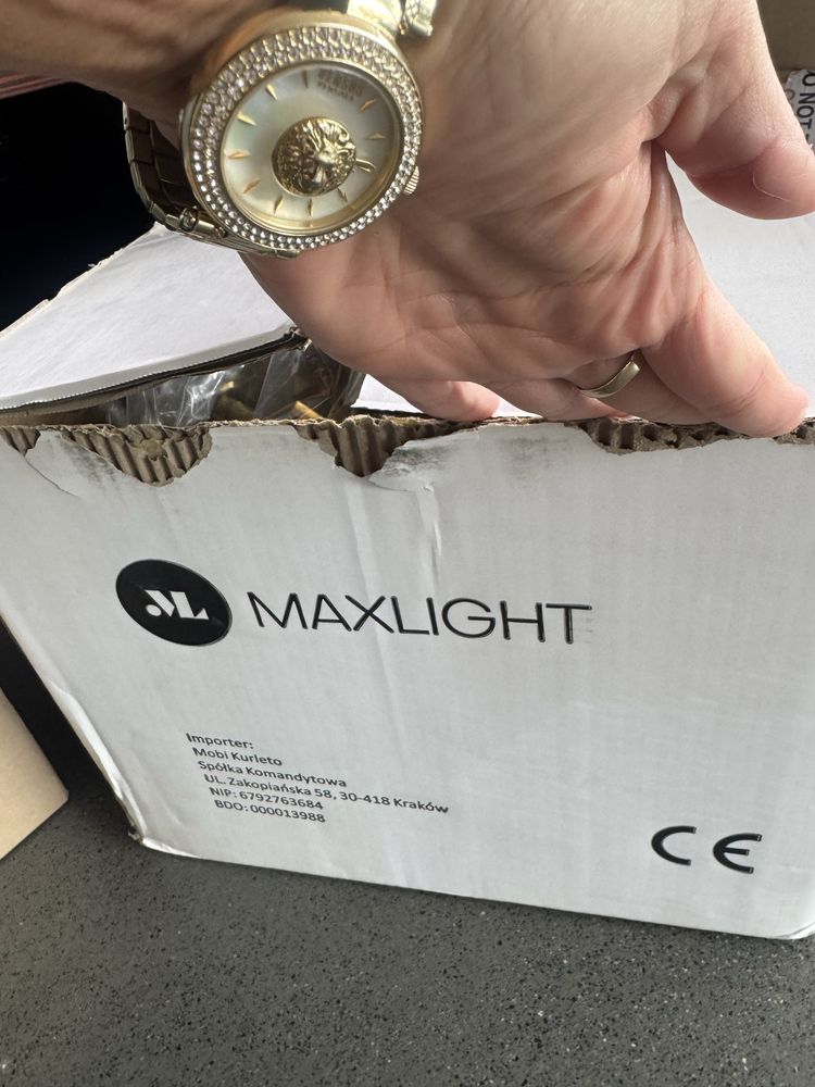Maxlight kinkiet  zloty poekny nowy !