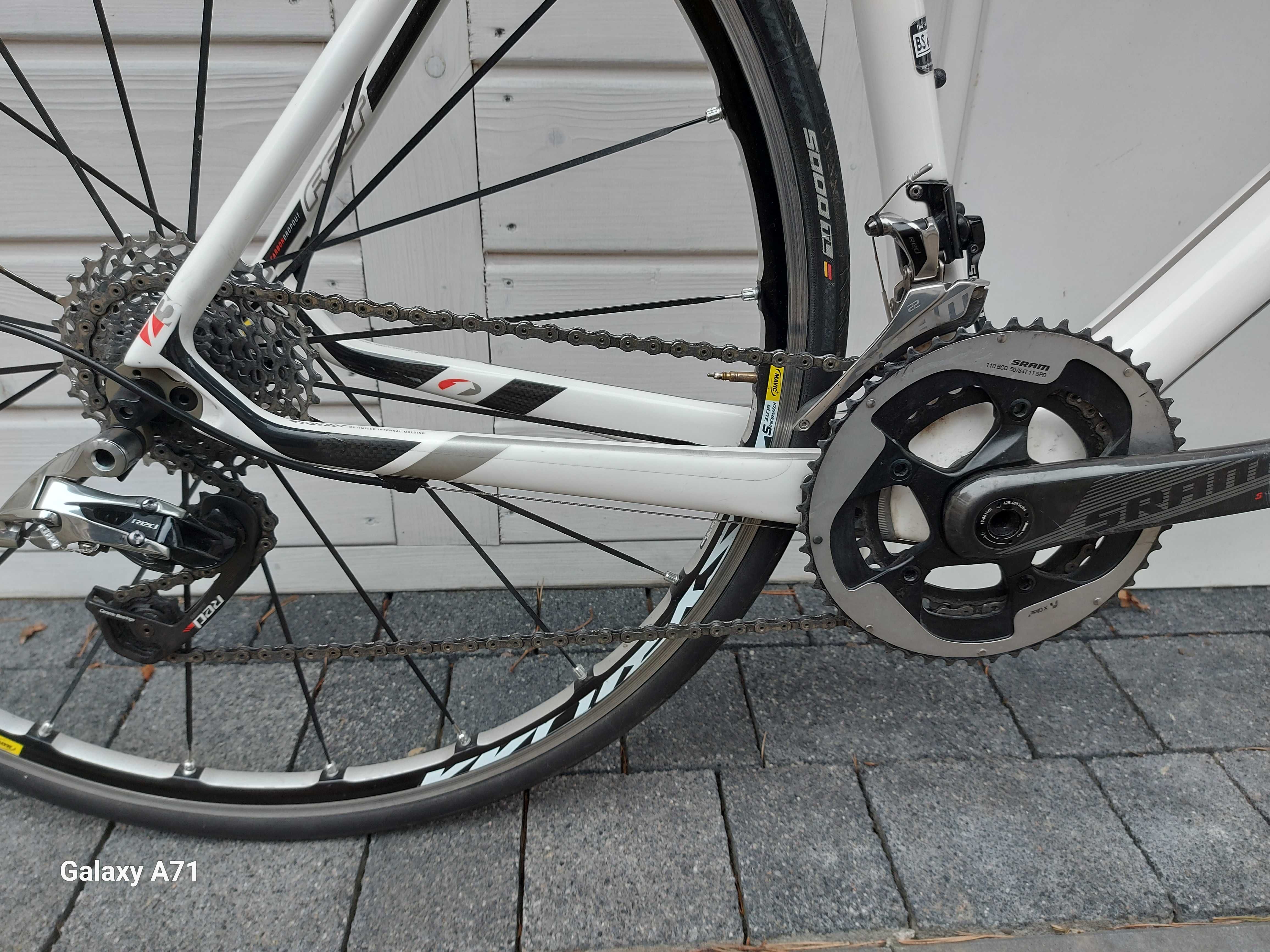 Rower szosowy FELT 23 RED-SRAM RED,2x11,CARBON,waga 7,50 kg-igła