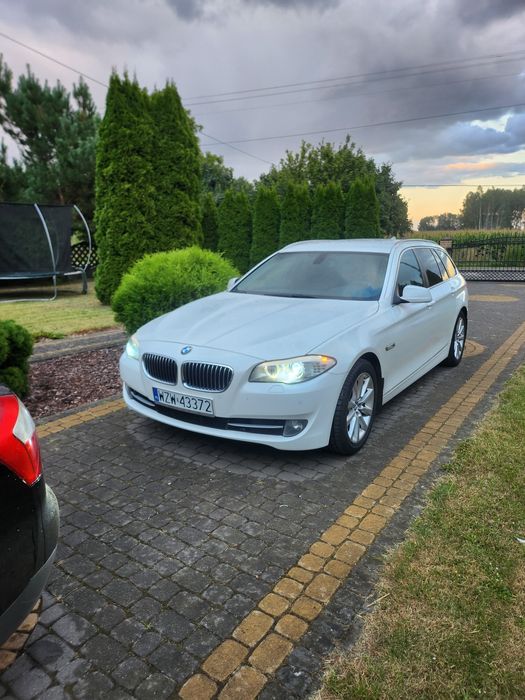 BMW 520d F11 265tys km biała perła super stan techniczny  !