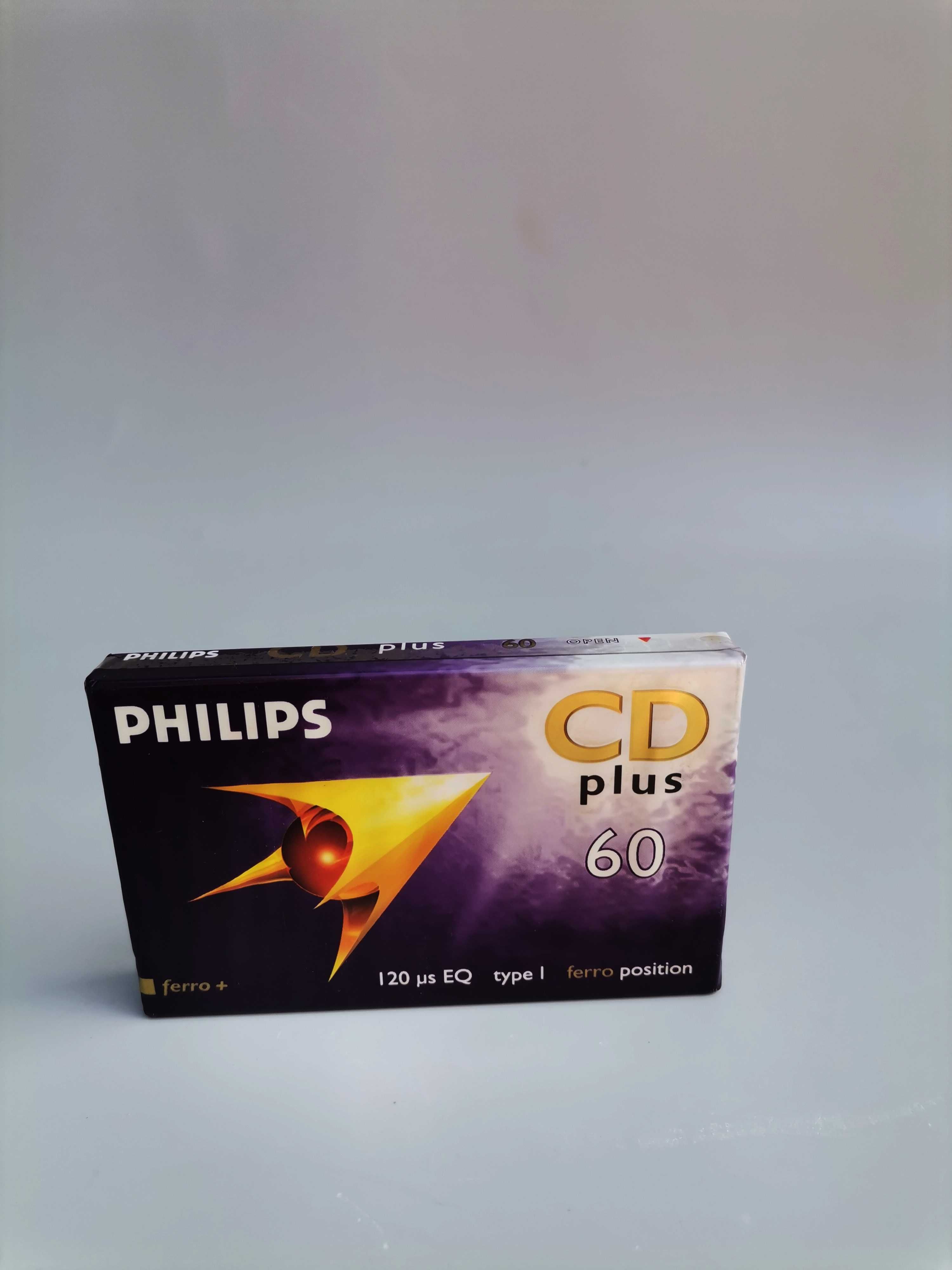 Kaseta magnetofonowa Philips CD Plus 60 Nowa