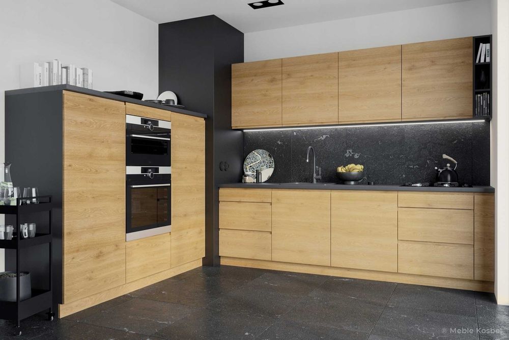 Kuchnia BARCELONA meble, szafki kuchenne mat TRANSPORT wycena [SK]