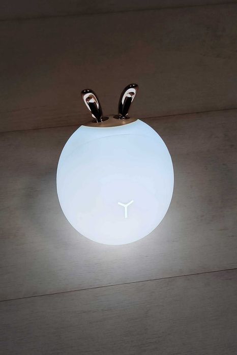 Светодиодный ночник зайчик из силикона (на аккумуляторе)