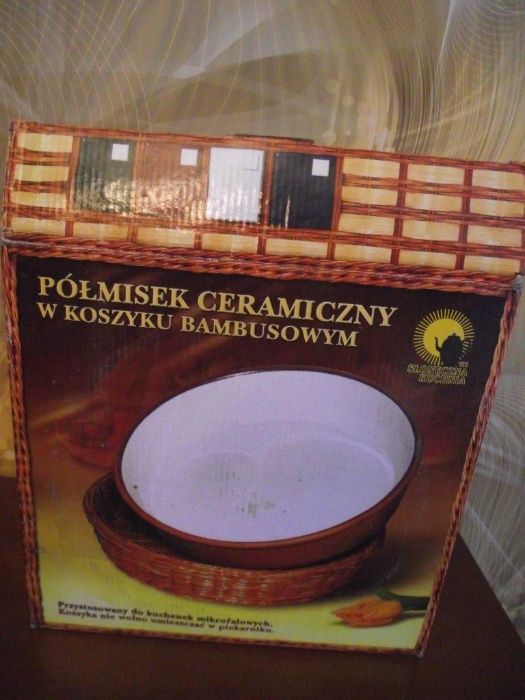 Półmisek ceramiczny do kuchenek mikrofalowych