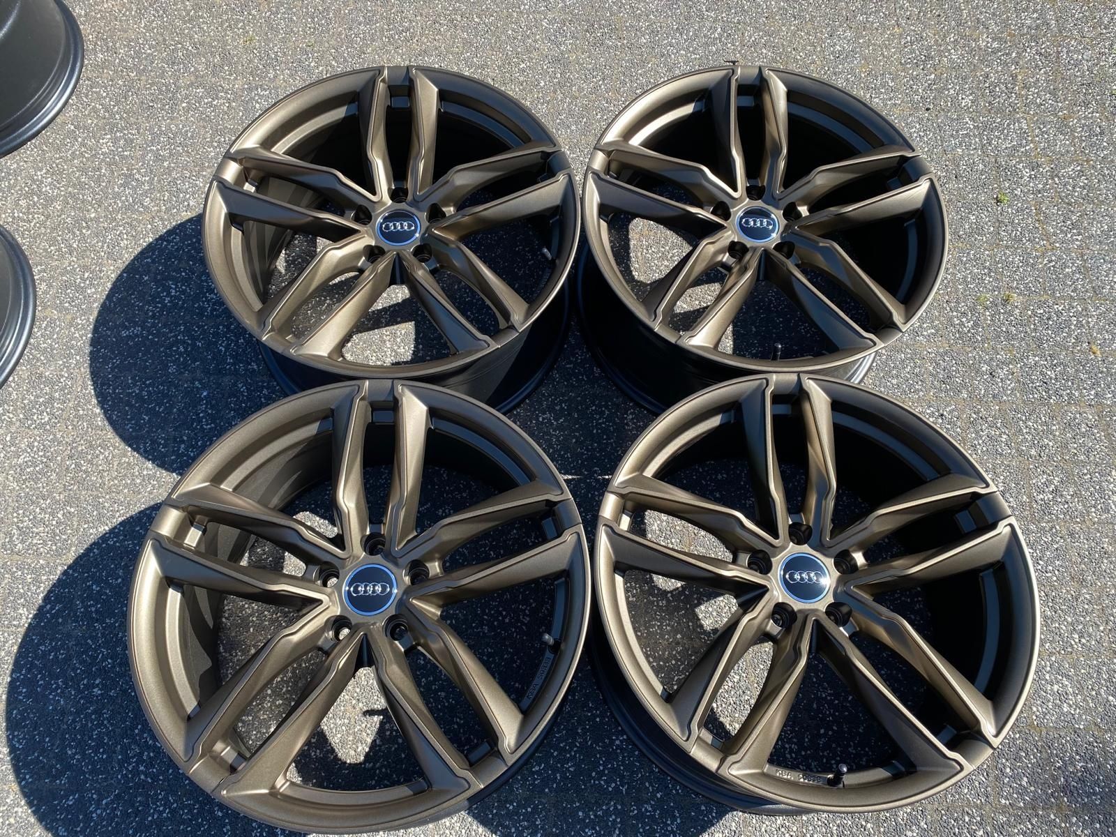 19" Audi 5x112 8,5j et35 Zlote Bronz Mat A5 A6 A4 A7 /JR Motec RS3
