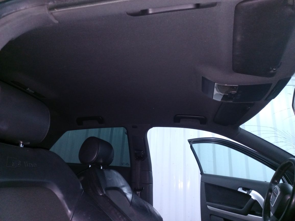 Wnętrze Audi A3 8P S Line 3D Środek Fotele Podsufitka Czarna