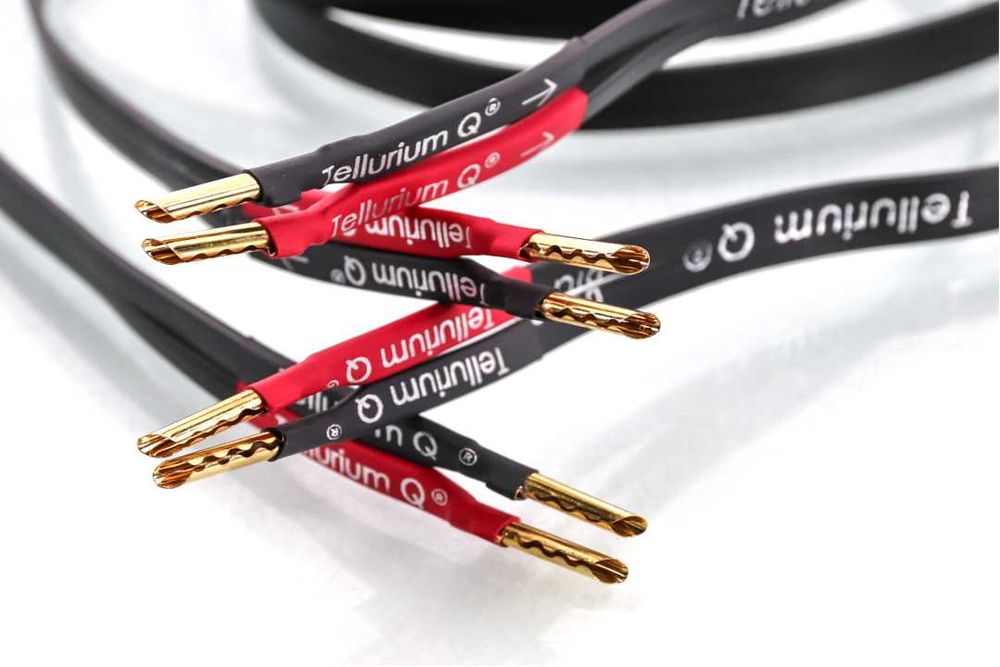 Tellurium Q Black II 2x2m kable głośnikowe wysokiej jakości Sklep W-wa
