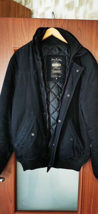 Męska kurtka jeansowo/materiałowa DOBLER XL