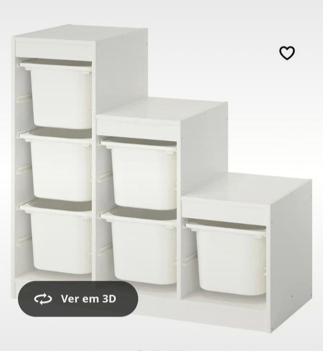 Móvel de arrumação.
Dimensões 99x44x94cm em bom estado, marca IKEA.
Te