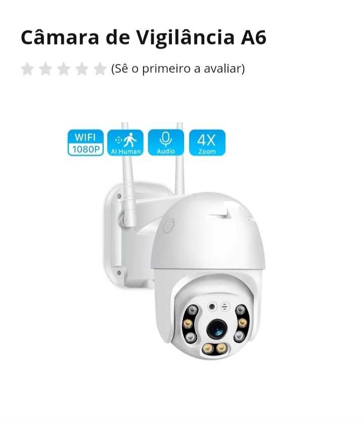 Câmara de vigilância externa+extras