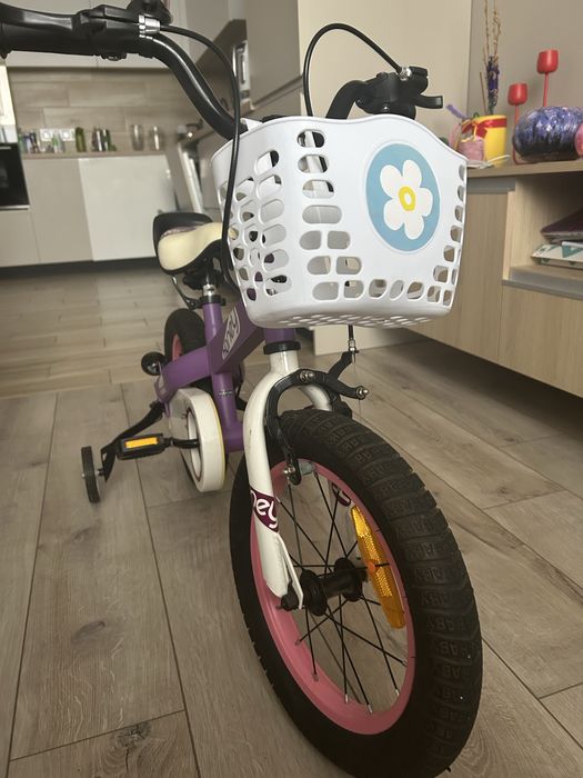 4-колісний велосипед для дівчинки