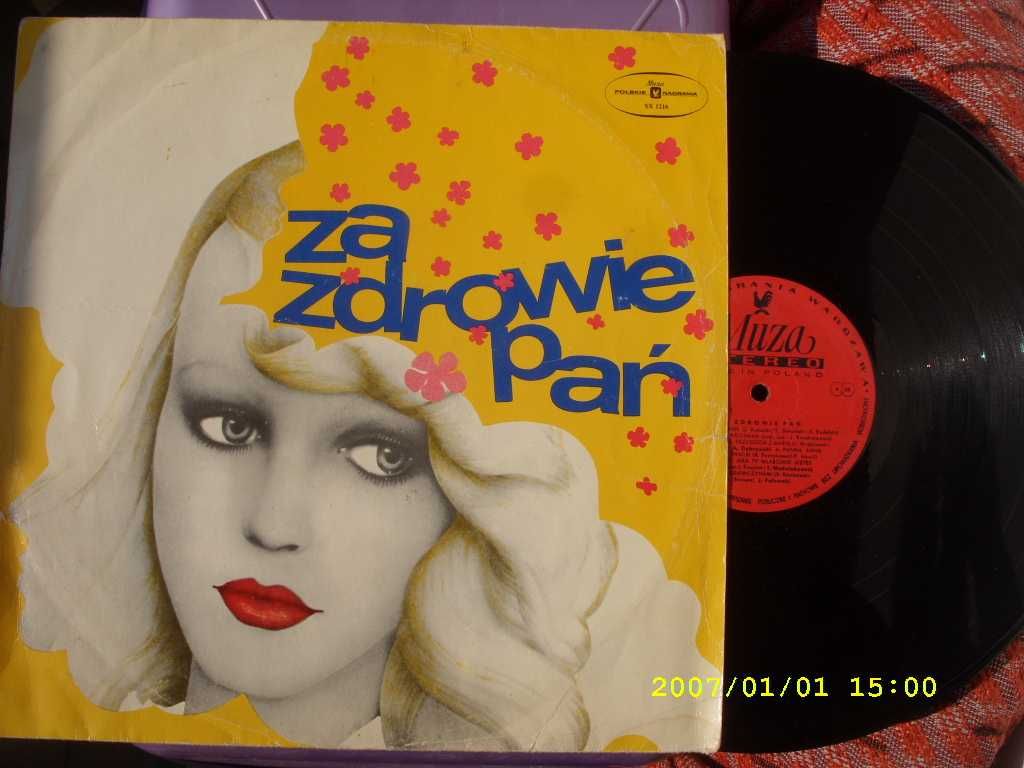 41. Plyta gramofonowa; Za zdrowie pan, 1975 rok