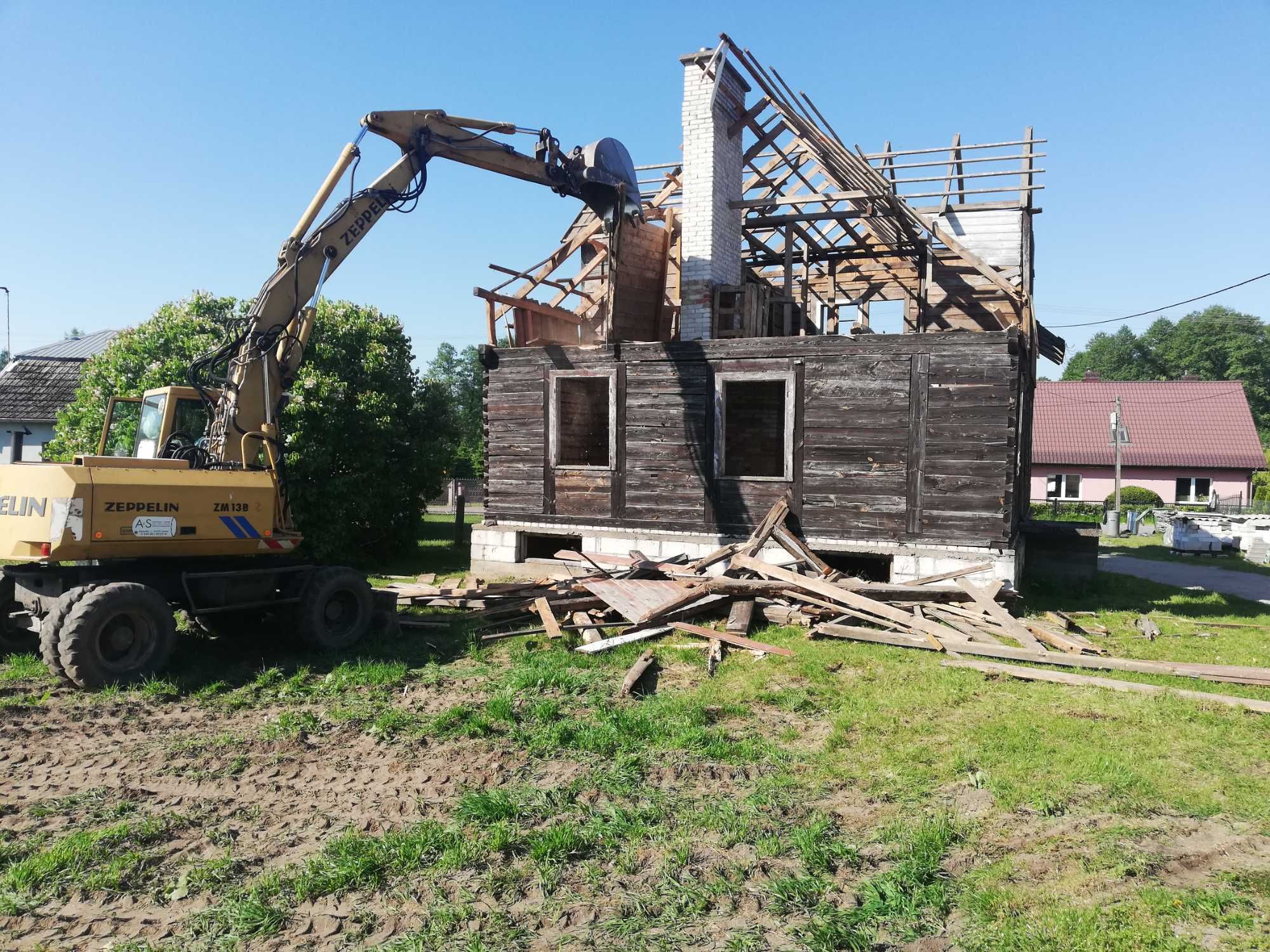 Usługi koparką 5 t i 15 t - Łomża i okolice