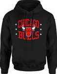 Bluza męska z kapturem Chicago Bulls NBA koszykówka SPORT rozm. S