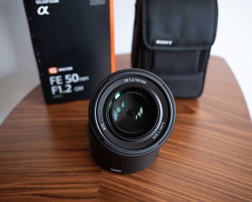 Sony FE 50mm f/1.2 GM SEL50F12GM - użyty parę razy, jak nowy!