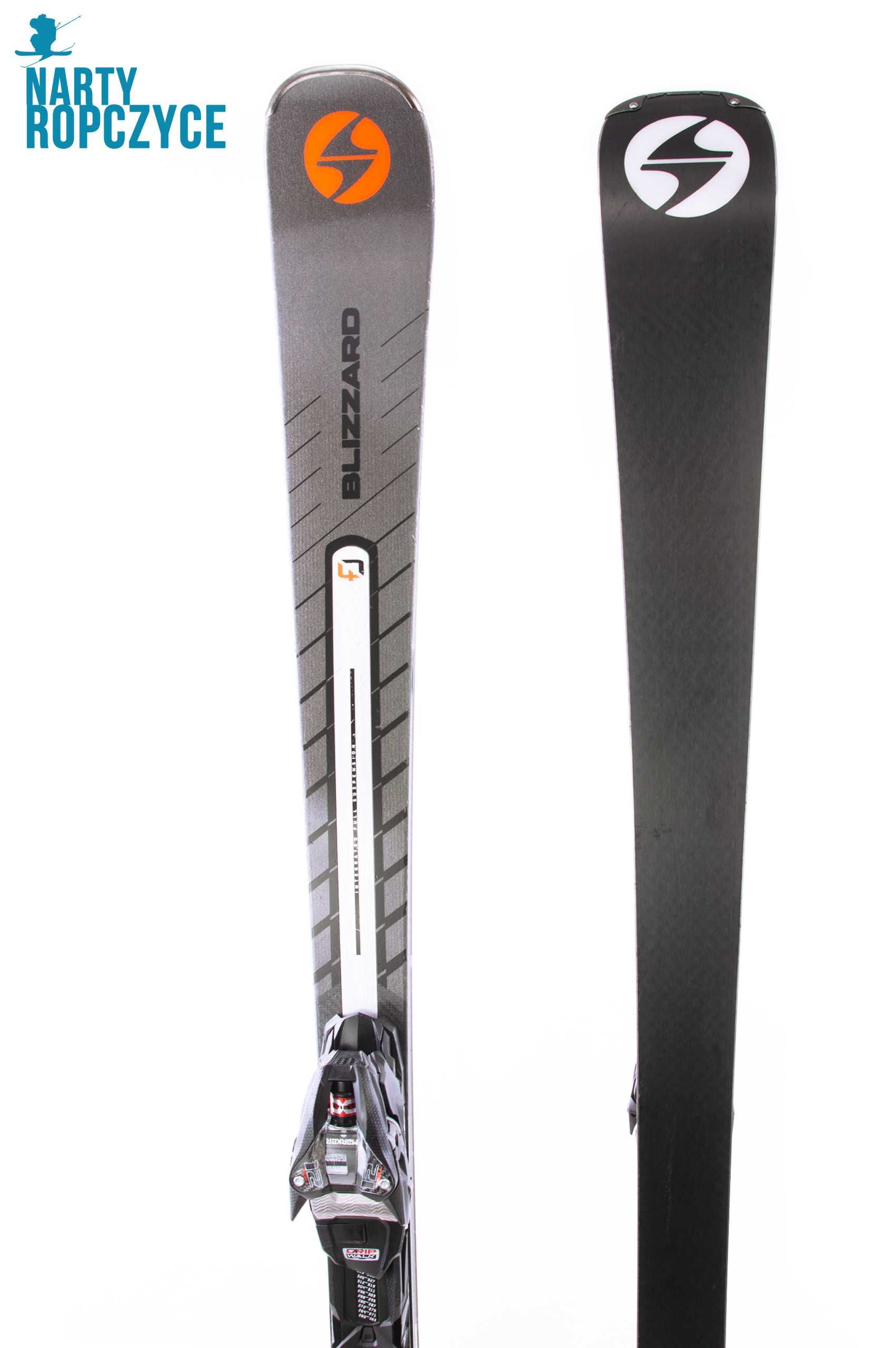 NartyRopczyce Narty 165 BLIZZARD QUATTRO RS 70 v80 2020 db stan CARBON