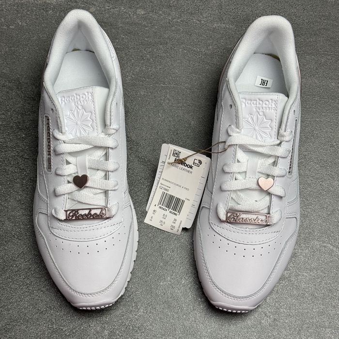 Білі кросівки Reebok Classic Leather GZ1660 ОРИГІНАЛ 100% 39 р
