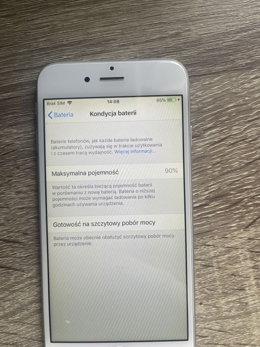Iphone 6 16gb srebrny silver