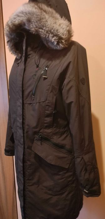 Czekoladowa damska kurtka Skag