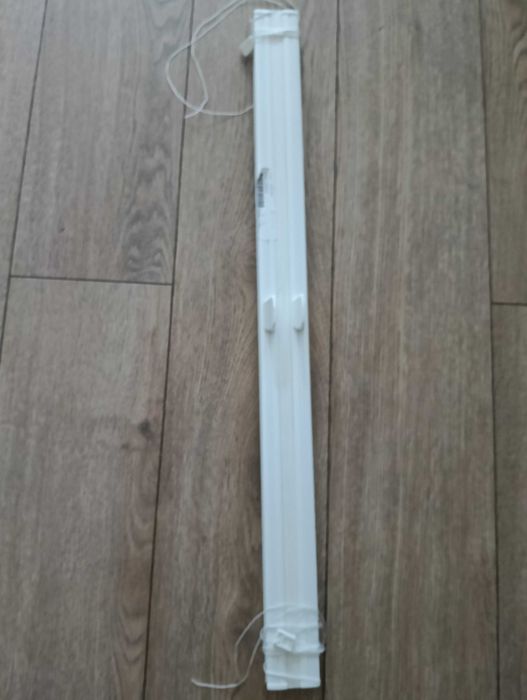 Żaluzja plisowana biała