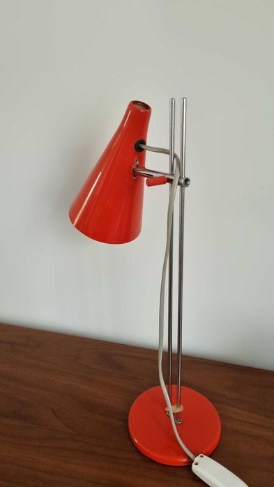 Lampka Napako J. Hurka lata 60 Design PRL Czechosłowacja Space Age