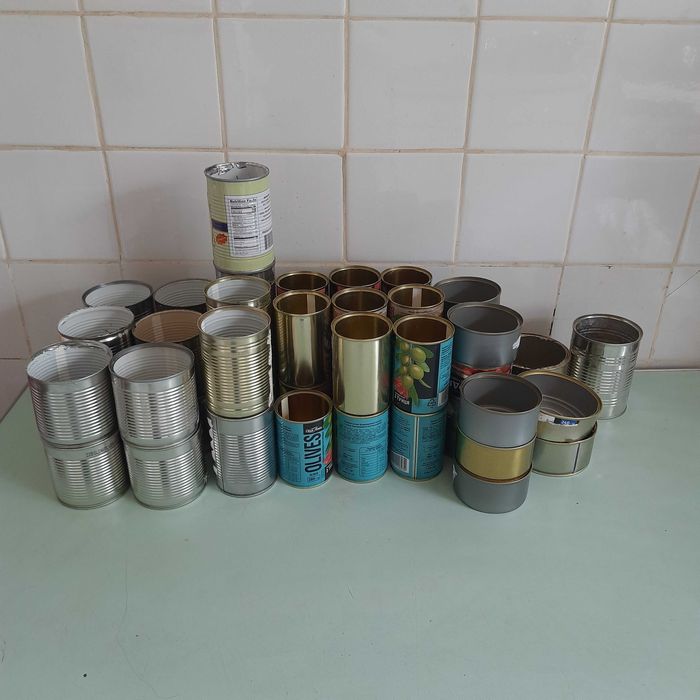Жестяні баночки БЕЗКОШТОВНО з під консервів САМОВИВІЗ