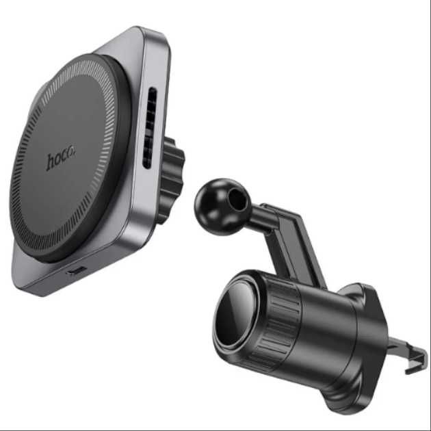 MagSafe авто-держатель Hoco HW15 Wireless беспроводная зарядка iPhone