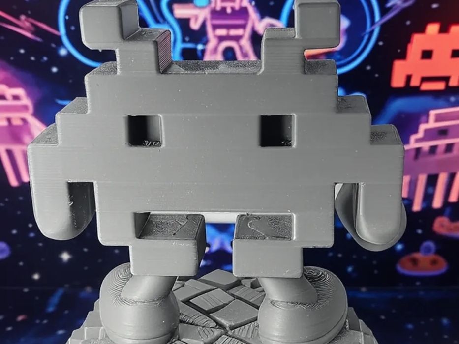 Figurinha Space Invader Pixel