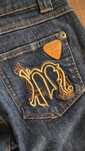 Morgan Pushi1 Jean Brut oldschoolowe jeansy