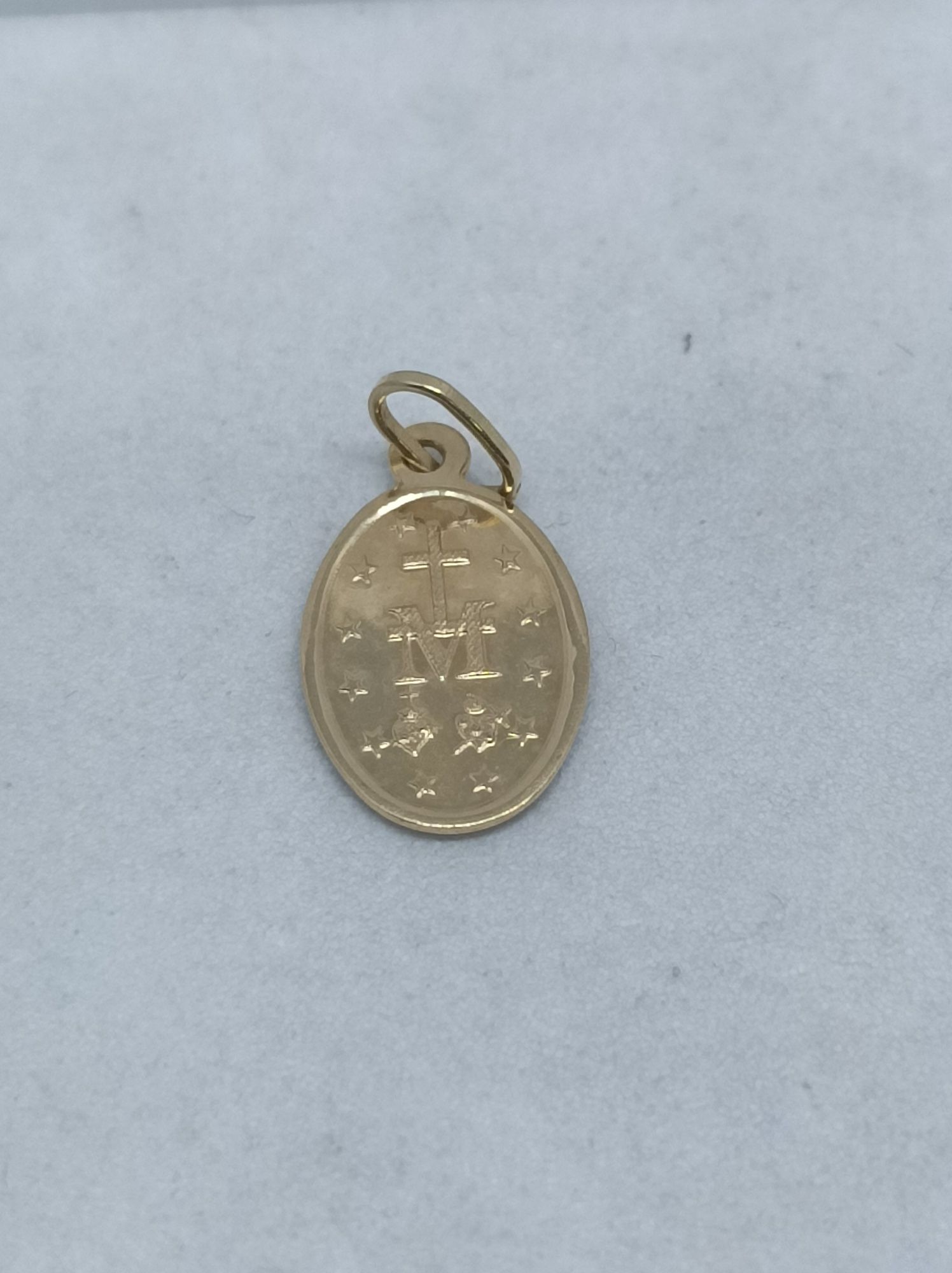 Złoty cudowny medalik złoto 585