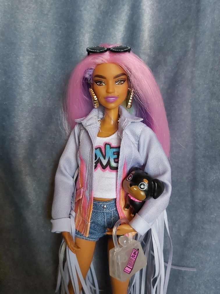Кукла Барби Экстра Barbie Extra Doll 5 Rainbow Braids