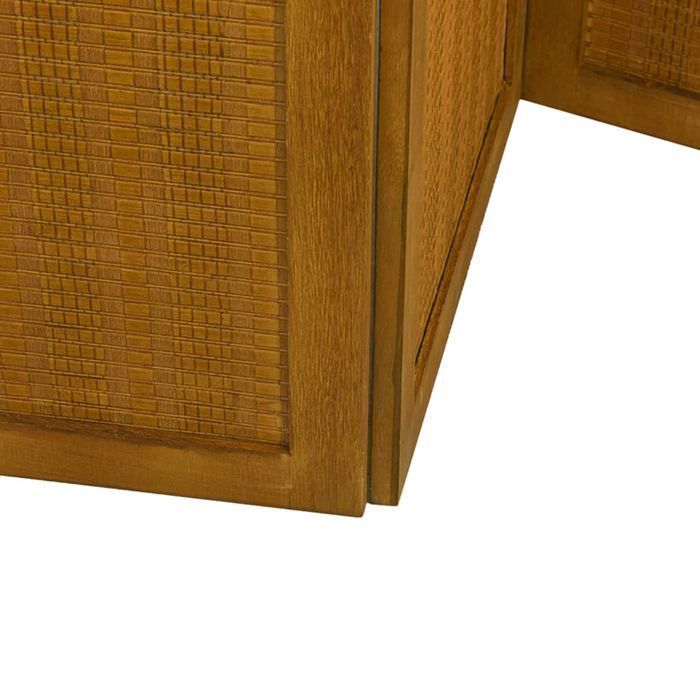 Vidaxl Parawan Pokojowy, 6-Panelowy, Brązowy, Lite Drewno Paulowni