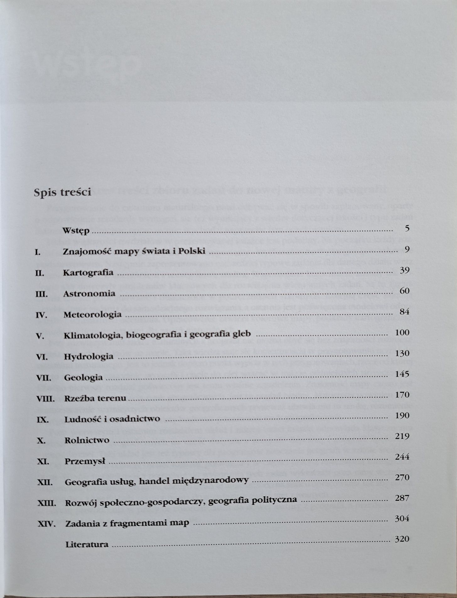 Matura geografia - zadania ( jak nowe)