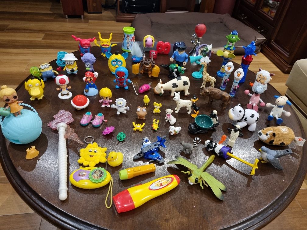 Minionki Kevin i Bob  figurki zabawki interaktywne zestaw paka komplet