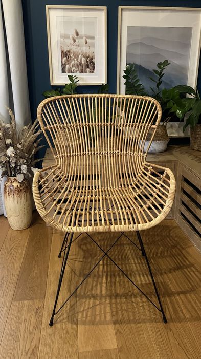 Krzesła rattanowe cena za 2 szt. Balido Selsey Jak nowe!