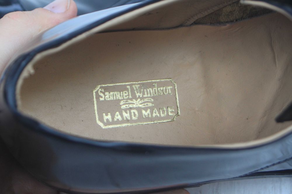 Новые туфли дерби Samuel Windsor кожа Англия 42,5р туфлі