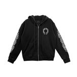 Кофта худі зіпка Chrome Hearts Horsesho Floral size M-L