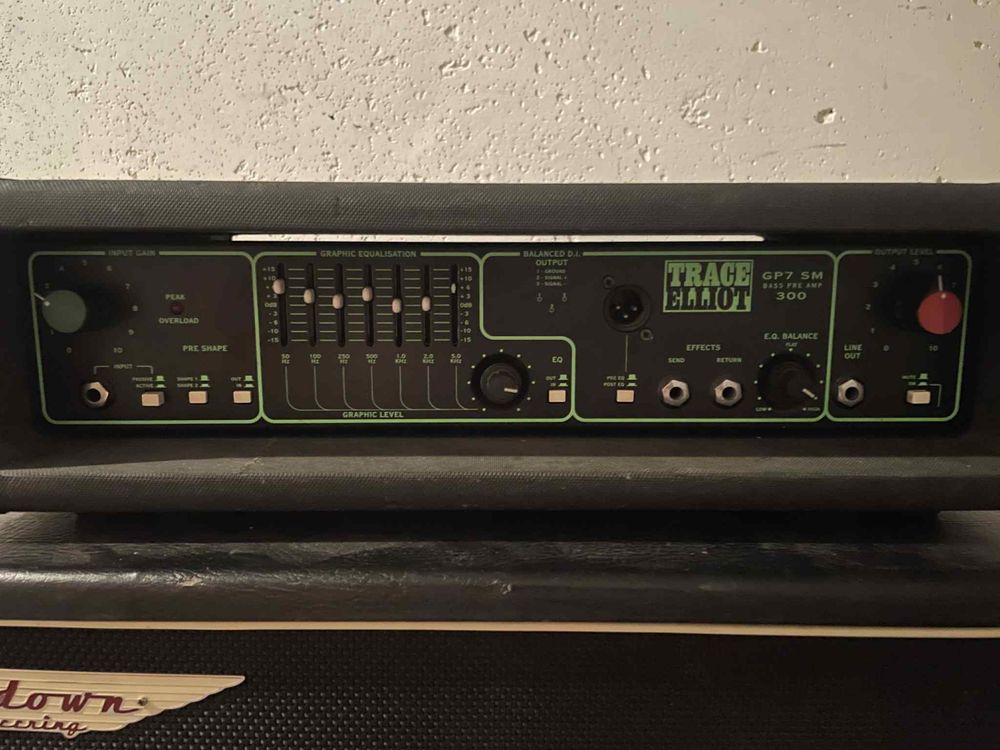 Head Basowy Trace Elliot GP7 + Kolumna Ashdown MAG 414T