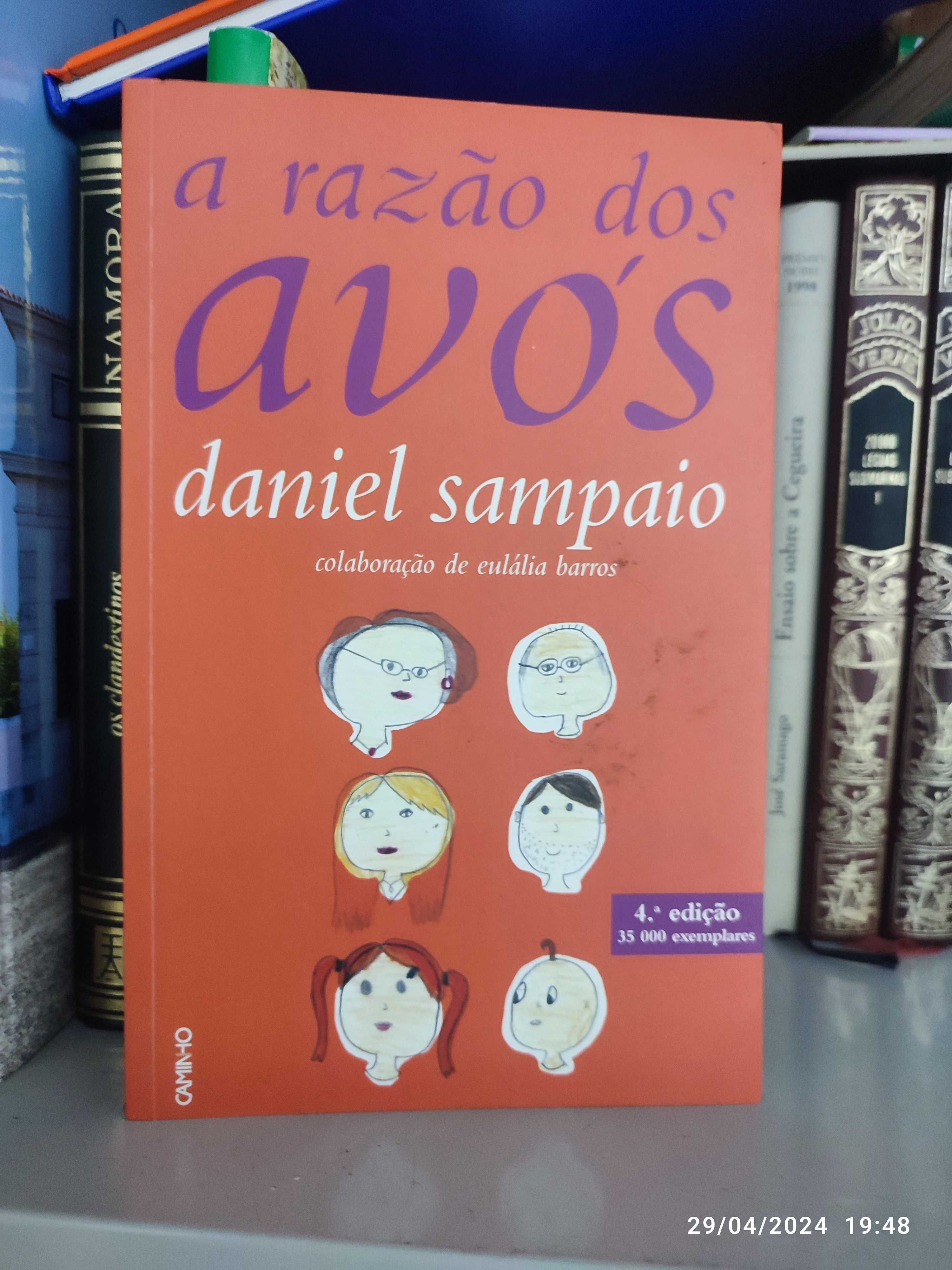 Livro A razão dos Avós - Daniel Sampaio