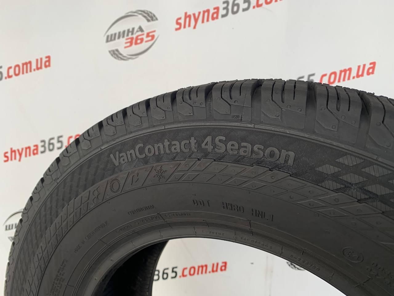 235/65 r16c continental vancontact 4 season 6mm шини бу