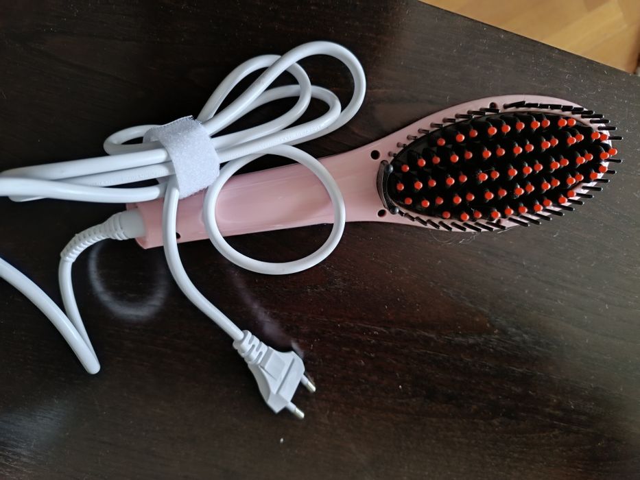 Escova de esticar cabelo