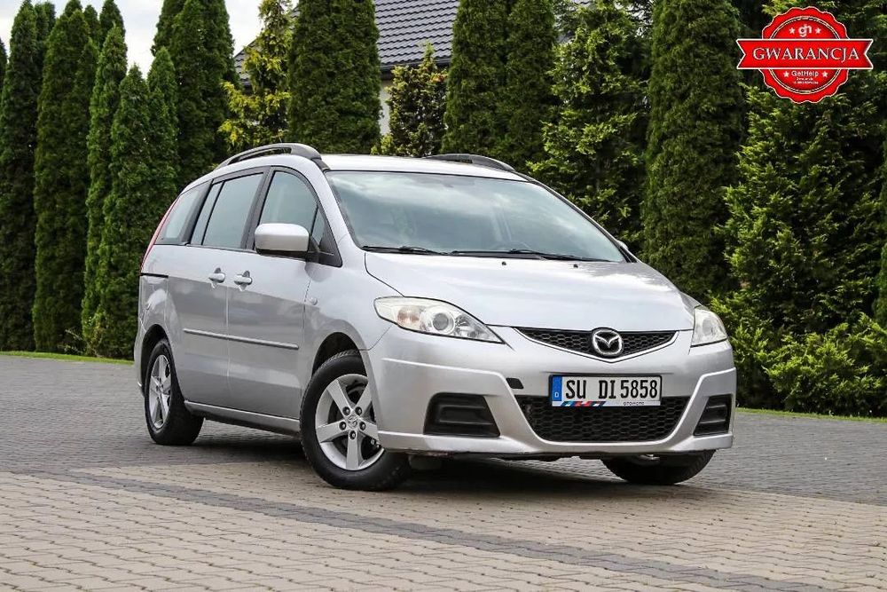 Mazda 5 146KM 7osbowa Klimatyzacja Isofixy Niemcy